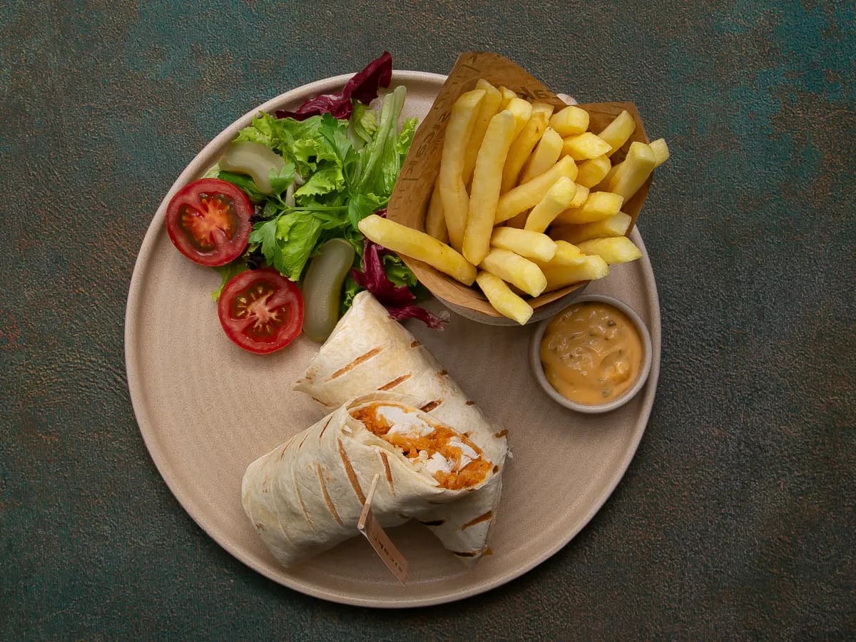 Çıtır Tavuklu Wrap