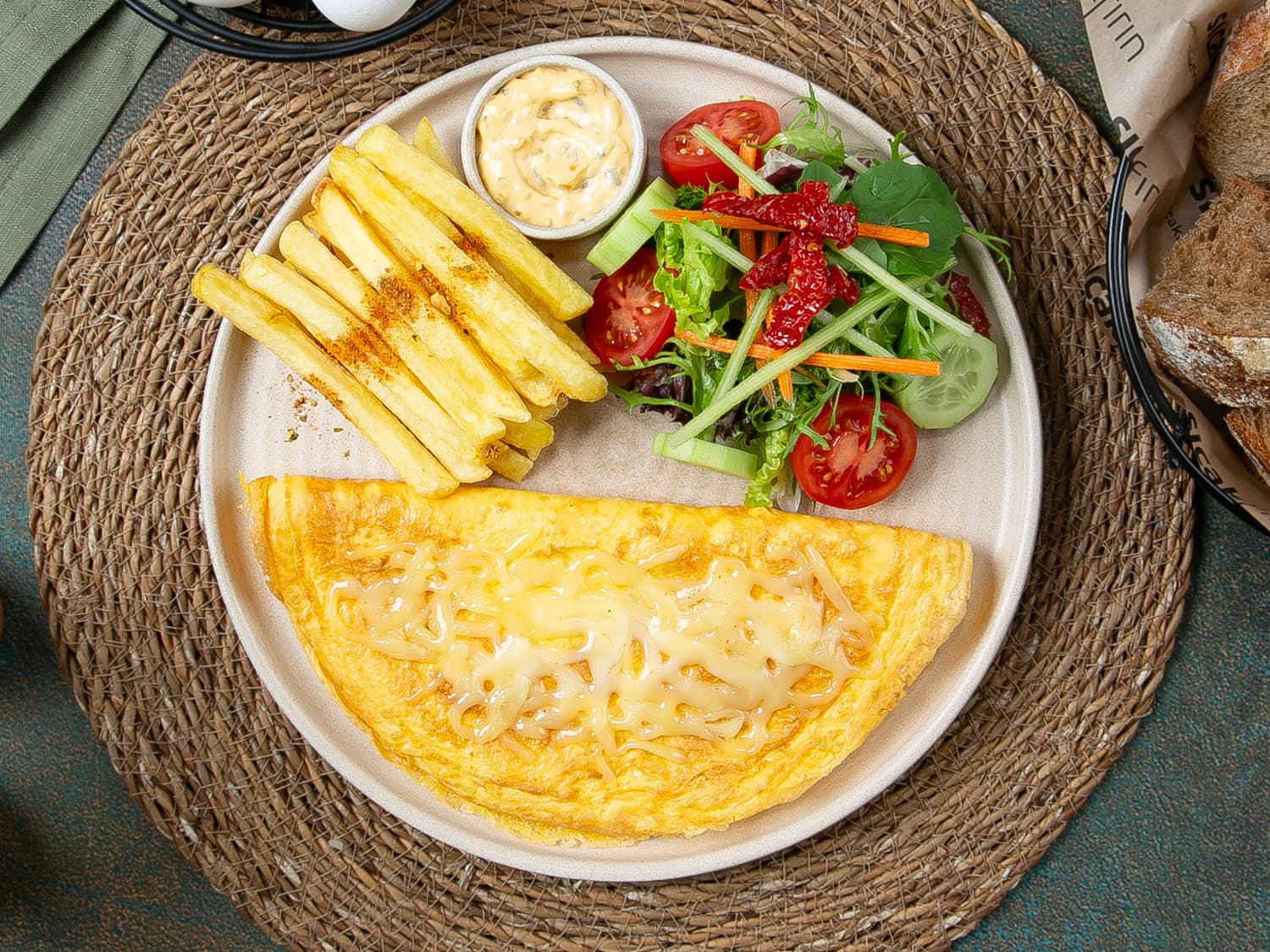 Kaşar Peynirli Omlet